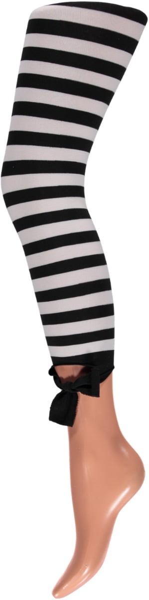 Gestreepte panty Legging 40 denier.