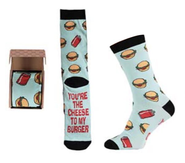 hamburger socks