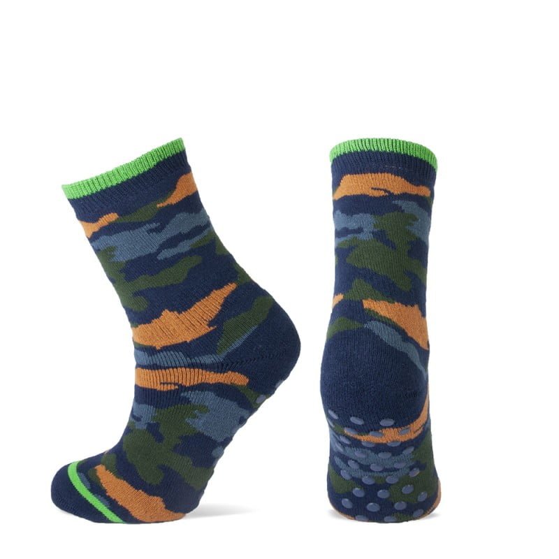 Antislip kindersokken met camouflage print