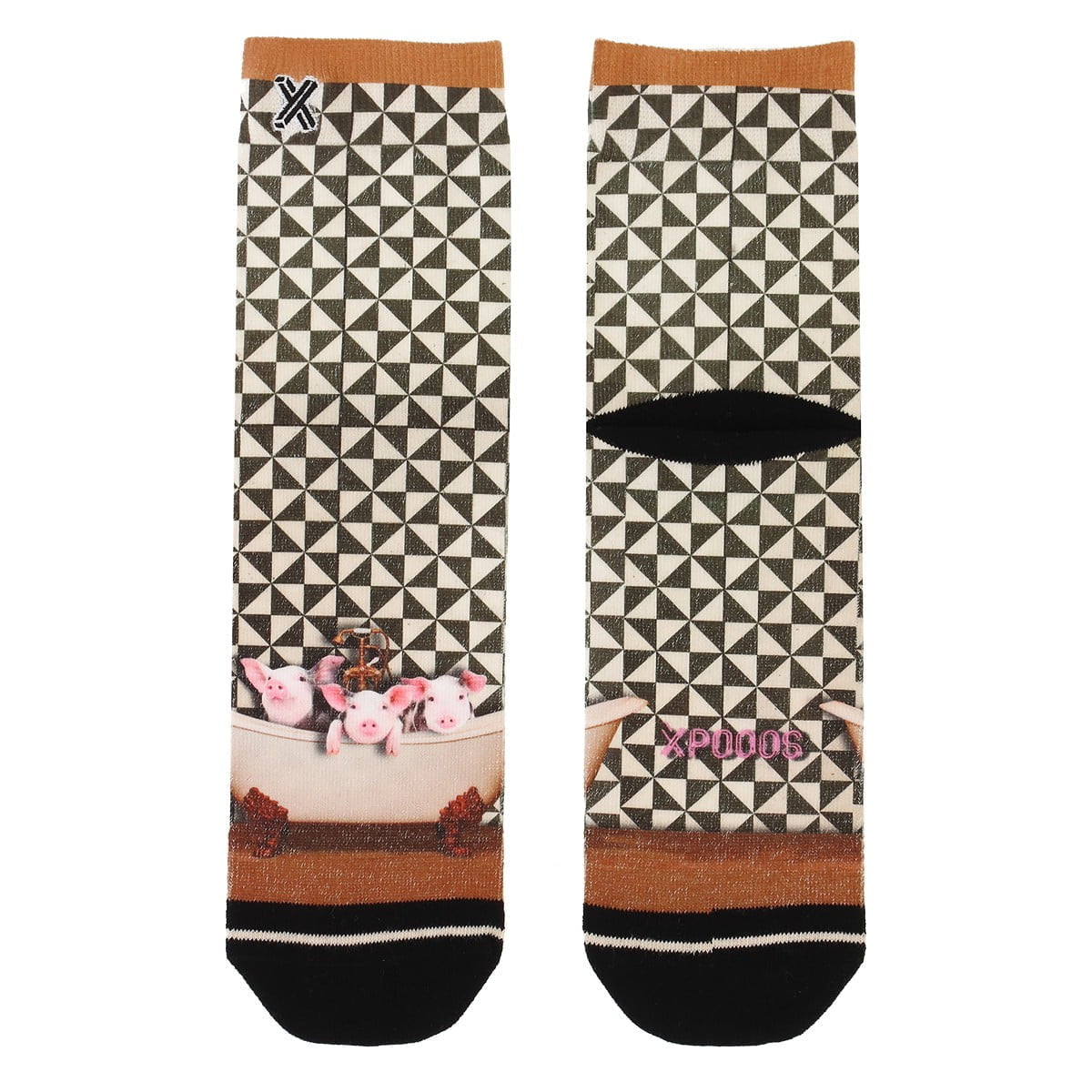 XPOOOS sokken met miss Piggy print