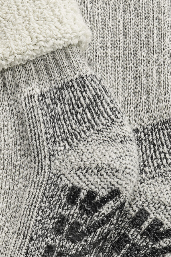 S4 merino wollen sokken met antislip - Afbeelding 4