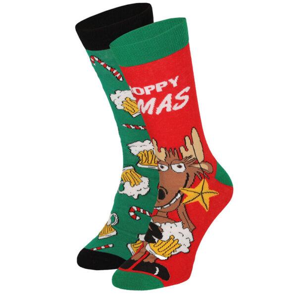 Apollo heren kerstsokken Rendier 2-pack
