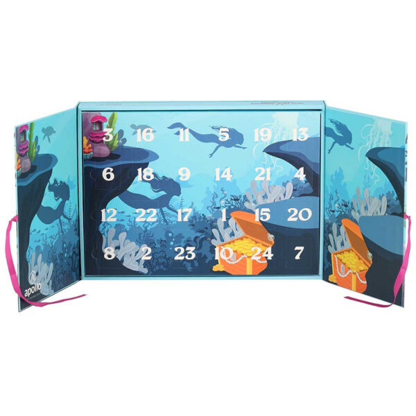 Apollo kerst adventkalender meisjes sea life 12-paar - Afbeelding 2