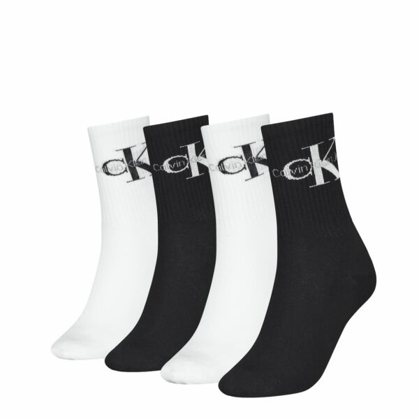 Calvin Klein heren sokken giftbox logo 4-pack - Afbeelding 4
