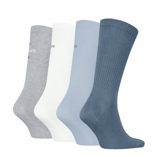 Calvin Klein heren sokken giftbox logo 4-pack - Afbeelding 3