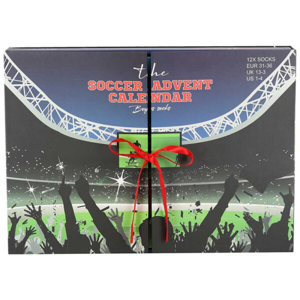Apollo kerst adventkalender jongens voetbal 12-paar - Afbeelding 3