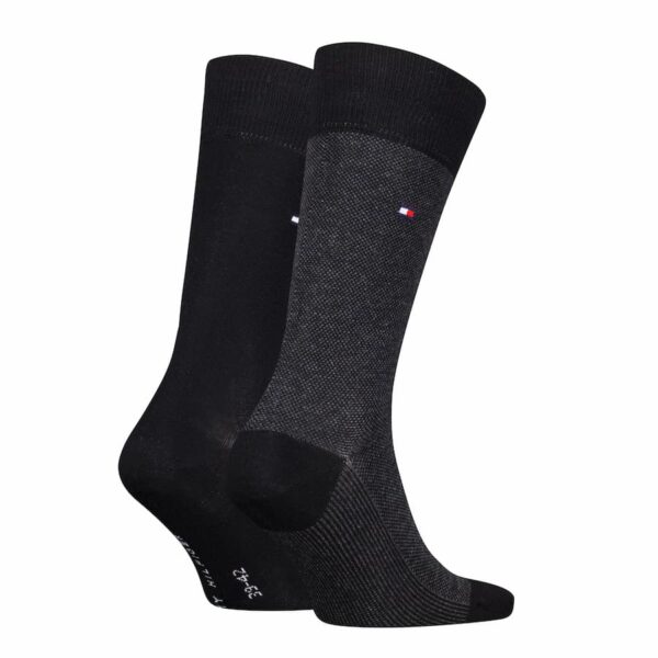 Tommy Hilfiger heren klassieke sokken 2-pack - Afbeelding 2