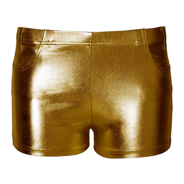 Dames party hotpants latex look