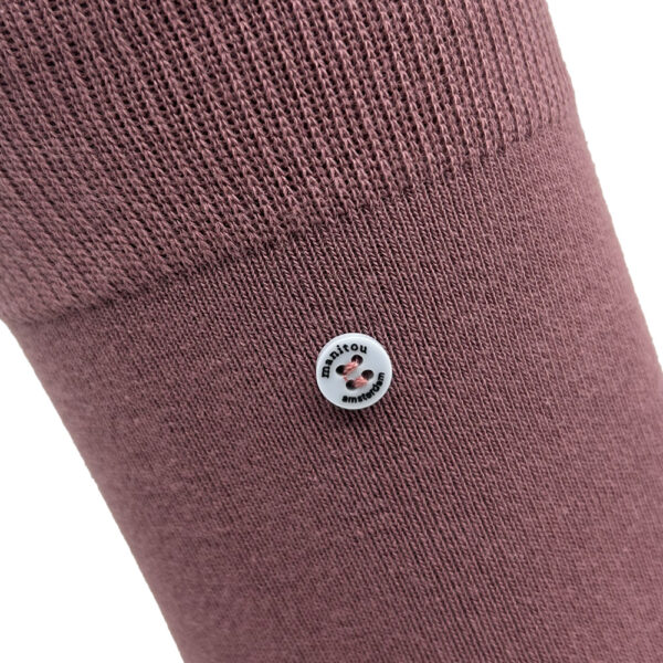 Unisex katoenen sokken mulberry - Afbeelding 2