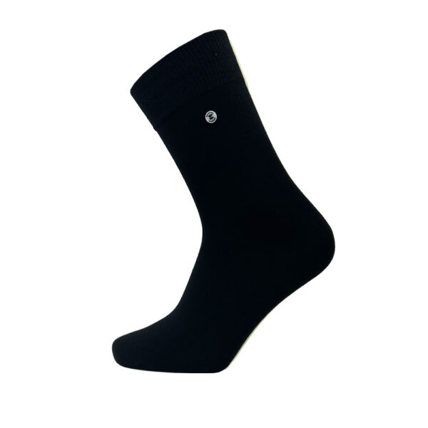 Unisex katoenen sokken zwart