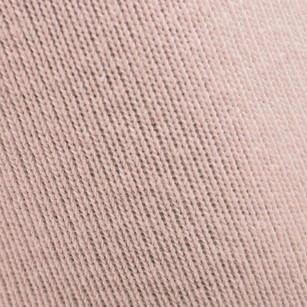 Unisex katoenen sokken poederroze - Afbeelding 3