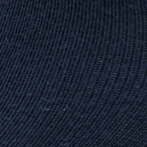 Unisex sokken met lippen borduursel donkerblauw - Afbeelding 3