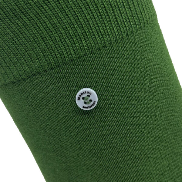 Unisex katoenen sokken groen - Afbeelding 2