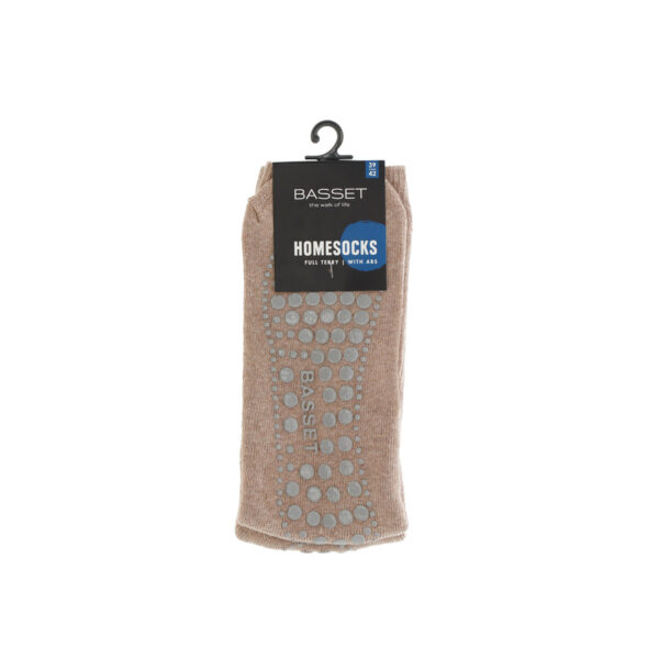 Katoenen huissokken met antislip - Afbeelding 3