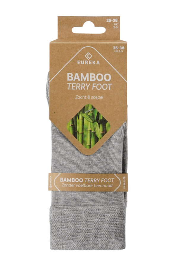 Bamboe hoge sokken met badstof zool - Afbeelding 20