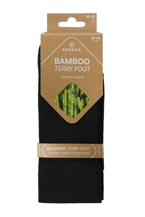 Bamboe hoge sokken met badstof zool - Afbeelding 19