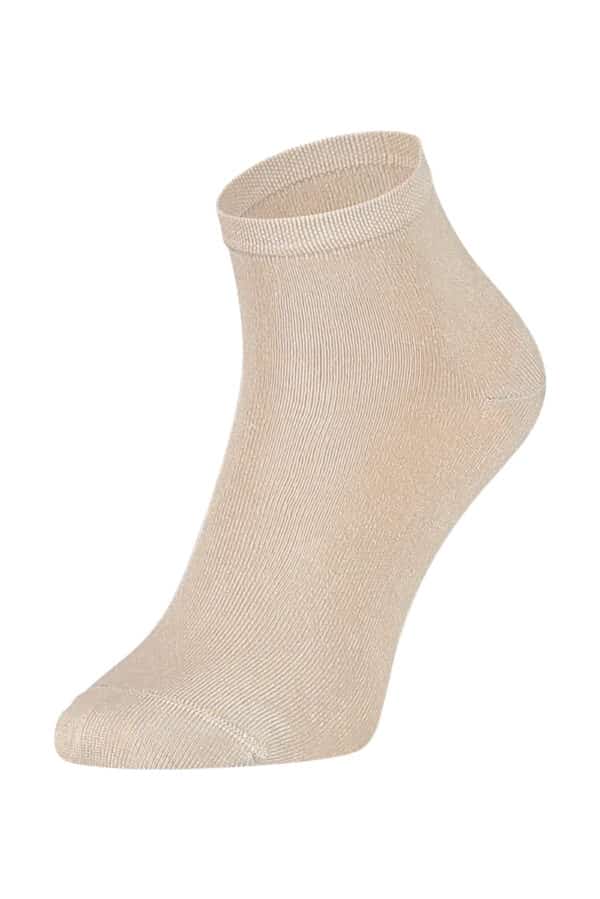 Sokken-online-eureka-bamboe-quarter-sokken-2-paar-bq001-voorkant-sand
