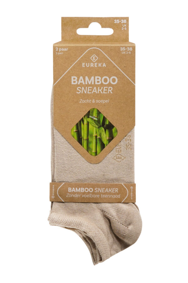 Bamboe sneaker sokken 2 paar - Afbeelding 10